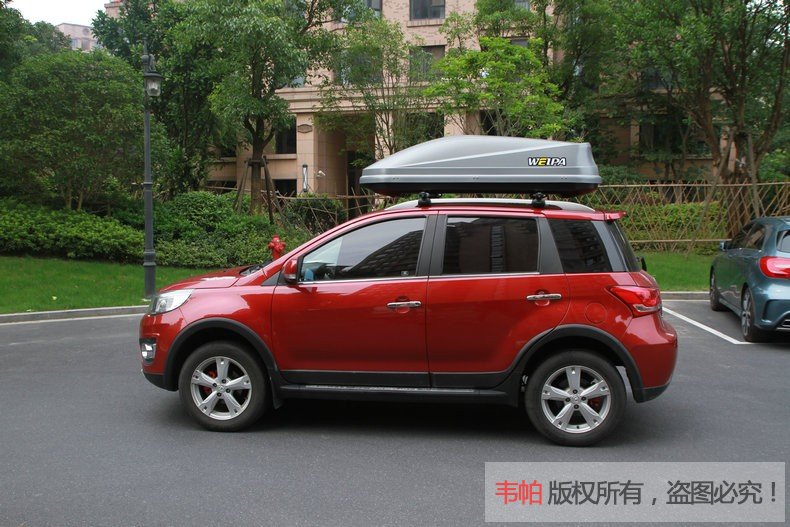 長城M4安裝車頂行李箱圖片-長城M4專用車頂箱