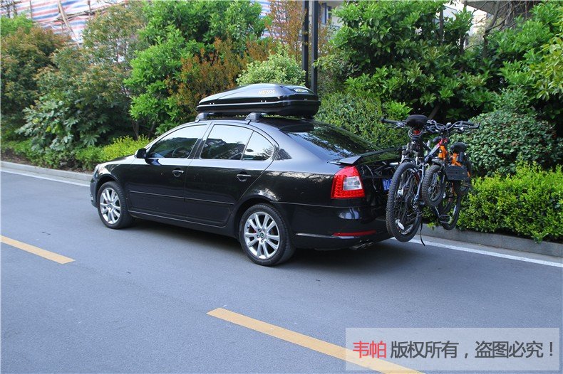 斯柯達明銳車頂行李箱安裝圖片-斯柯達安裝車頂箱好看嗎